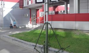 Зеленая мачта  М15-47А  с дополнительными грязесъемными манжетами